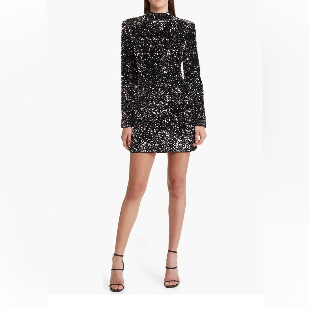 Floret Studios long sleeve minidress
